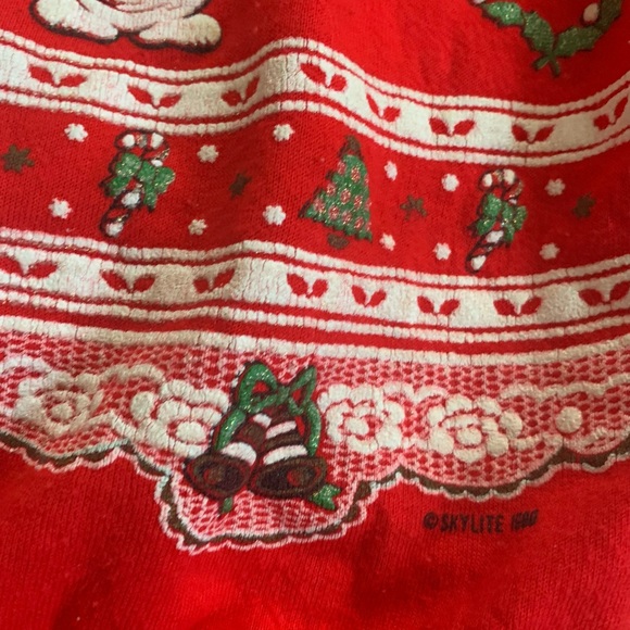 ❄️Vintage Ugly Christmas Sweatshirt - Snowman Scene❄️ - Picture 3 of 5